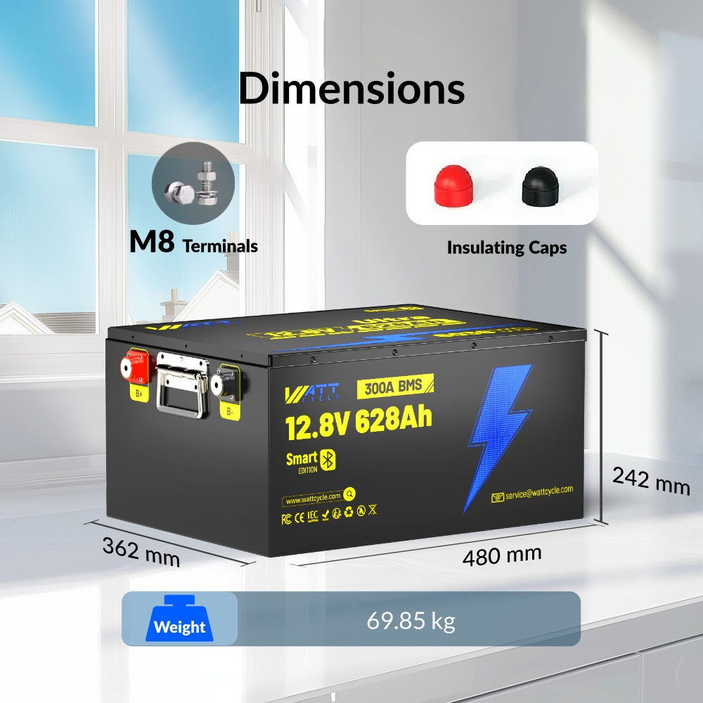 Batteria WattCycle 628Ah
